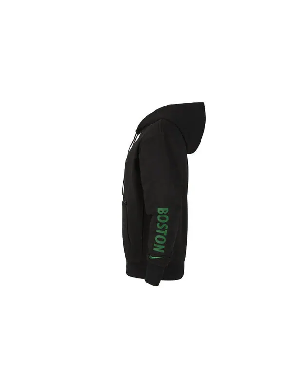 Толстовка Nike NBA Courtside Boston Celtics Casual Sports Pullover Black — изображение 3 из 4, черный