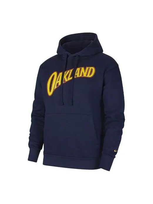 Толстовка Nike NBA Golden State Warriors Athleisure Casual Sports Printing Logo Navy Blue Dark blue — изображение 1 из 3