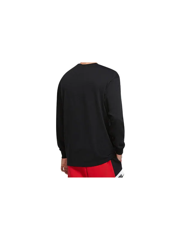 Толстовка Air Jordan 23 Engineered Training Sports Long Sleeves T-shirt Black — изображение 2 из 3, черный