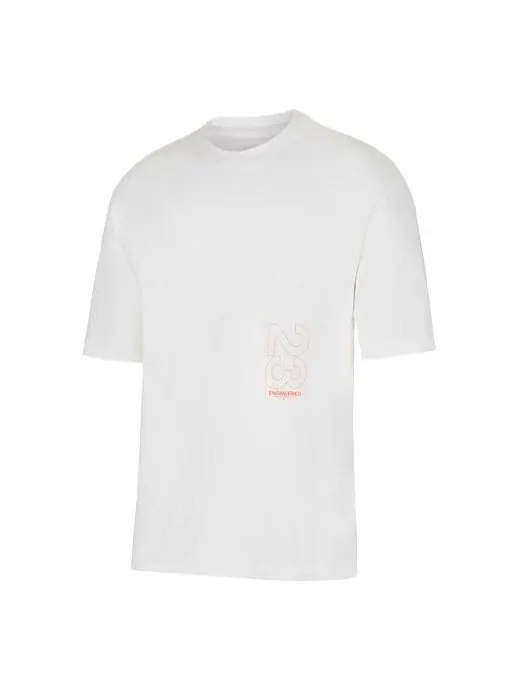Футболка 23 enginereed с круглым вырезом и коротким рукавом Air Jordan — изображение 1 из 2, белый