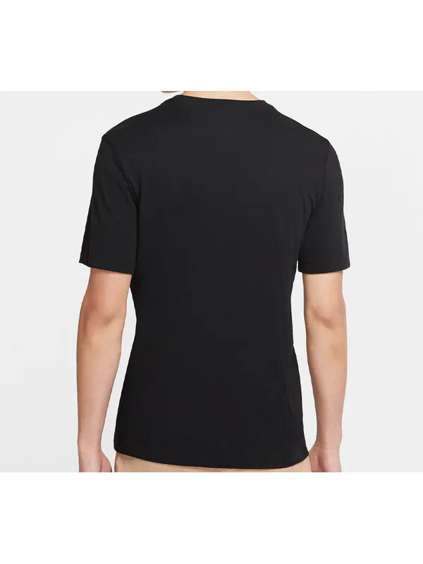 Футболка Air Jordan Dri-Fit Air Printing Pattern Short Sleeve Black — изображение 3 из 3, черный