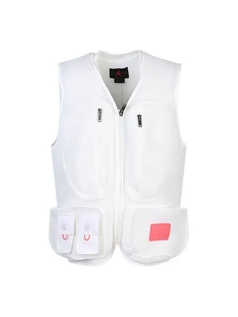 Жилет men's 23 spacer mesh vest white Air Jordan — изображение 1 из 4, белый