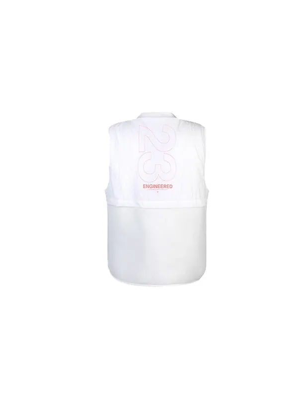 Жилет men's 23 spacer mesh vest white Air Jordan — изображение 2 из 4, белый