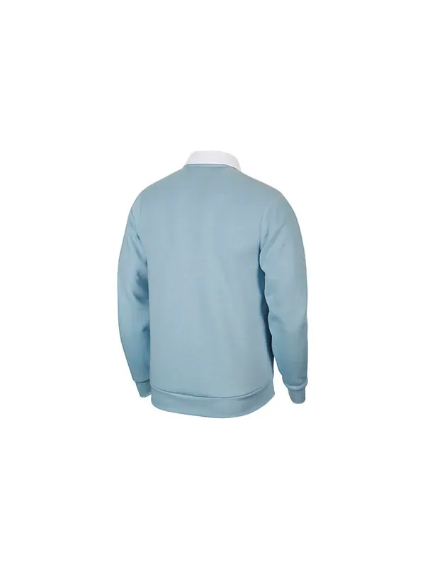 Толстовка Nike SB Skateboard Fleece Skate Top 'Lt Armory Blue White' — изображение 2 из 2, синий/белый