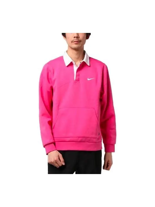 Толстовка Men's Nike SB Skateboard Casual Sports Fleece Lined Pink — изображение 1 из 3, розовый