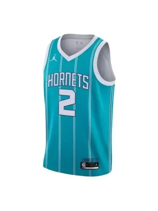 Майка Air Jordan Lamelo Ball Hornets Icon Edition 2022 Swingman NBA Jersey 'Lamelo Ball Rapid Teal' — изображение 1 из 3