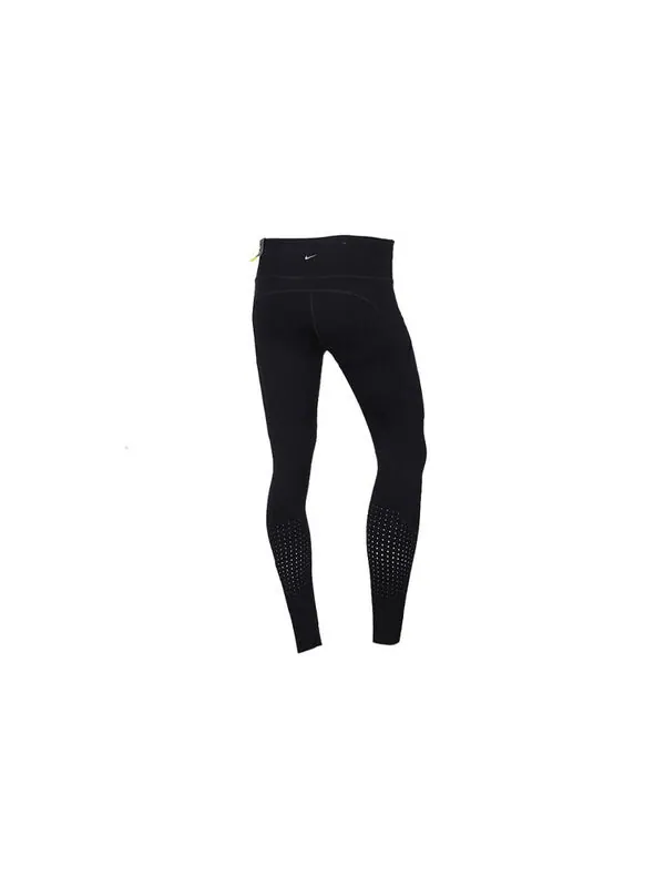 Брюки power epic lux luxury dri-fit quick dry fitness pants black Nike — изображение 2 из 4, черный