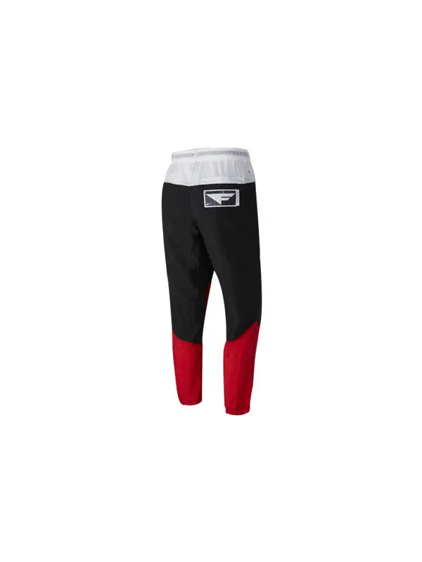 Брюки flight as men's nk flight pant stitching basketbal lsports long pants black/red Nike — изображение 2 из 2, черный