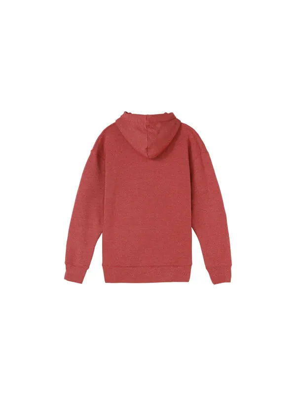Толстовка casual sports fleece lined stay warm pullover brick red Nike — изображение 2 из 2, красный