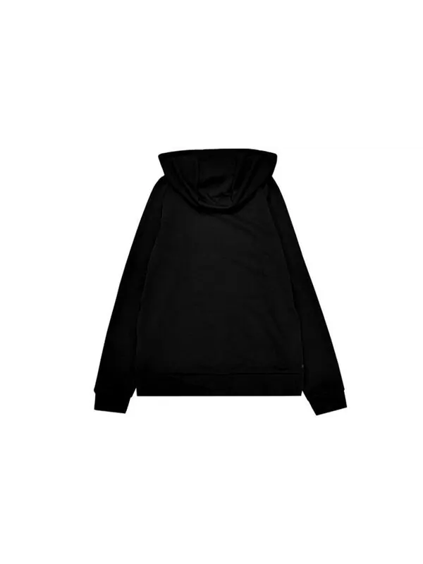 Куртка Nike Sports Training Casual Knit hooded Zipper Jacket Black — изображение 2 из 4, черный