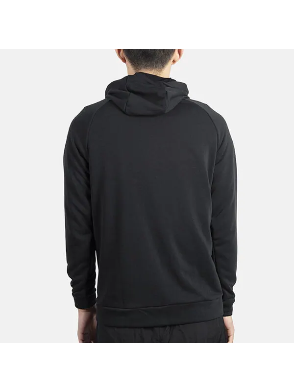 Куртка Nike Sports Training Casual Knit hooded Zipper Jacket Black — изображение 4 из 4, черный