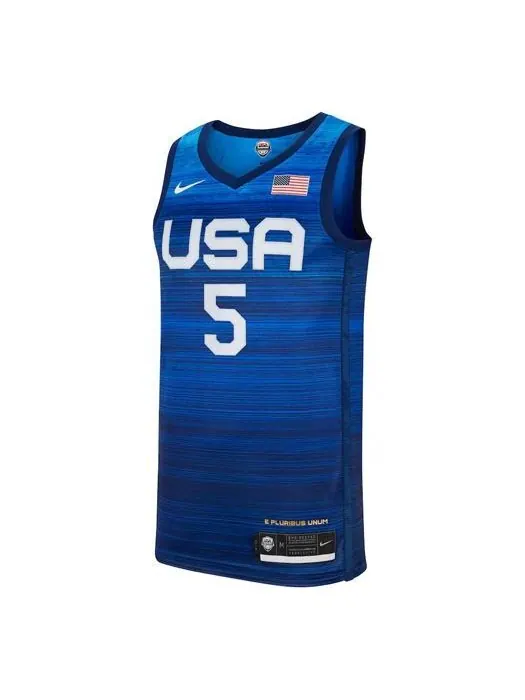 Футболка сборной США Футболка токийских олимпийских игр Nike — изображение 1 из 2, синий