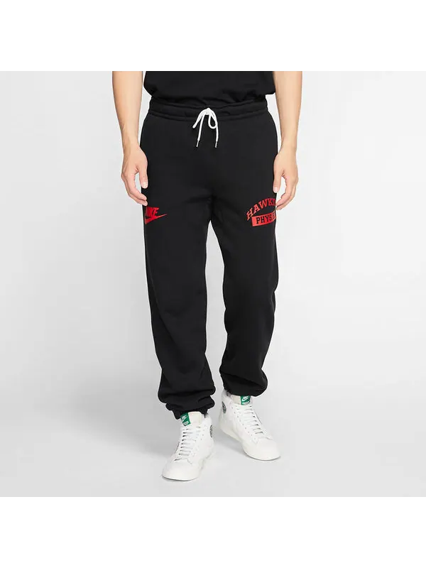 Штаны x Очень странные дела спортивные штаны Nike — изображение 2 из 4, черный/мульти