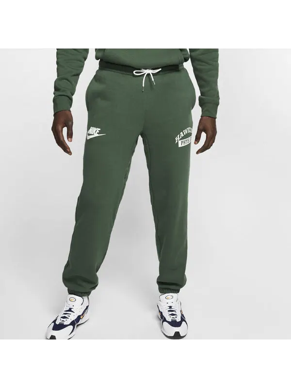 Брюки x stranger things sweat pant crossover casual sports pants us edition green Nike — изображение 3 из 4, зеленый