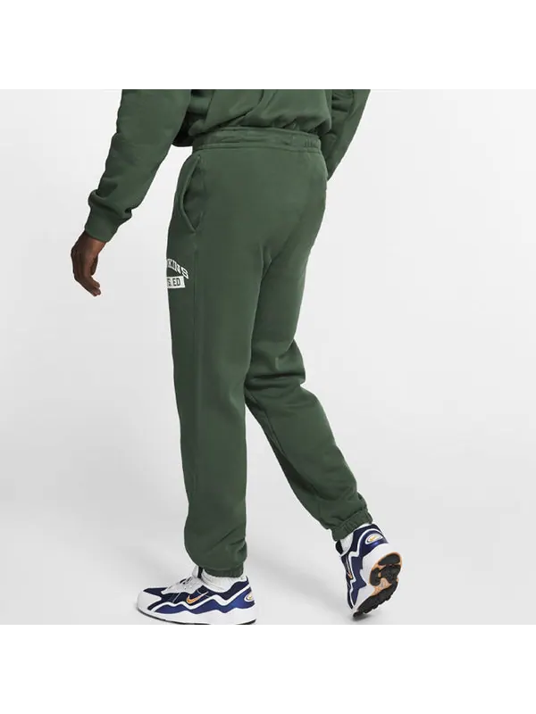 Брюки x stranger things sweat pant crossover casual sports pants us edition green Nike — изображение 4 из 4, зеленый