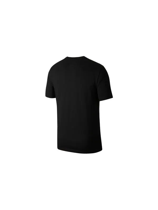 Футболка men's flight chest embroidered basketball black t-shirt Nike — изображение 2 из 2, черный