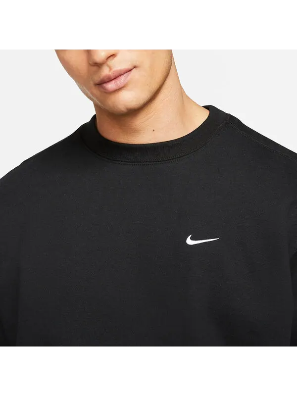 Толстовка Nike Lab Nrg Fleece Crew Round Neck Pullover 'Black' — изображение 2 из 4, черный/мульти