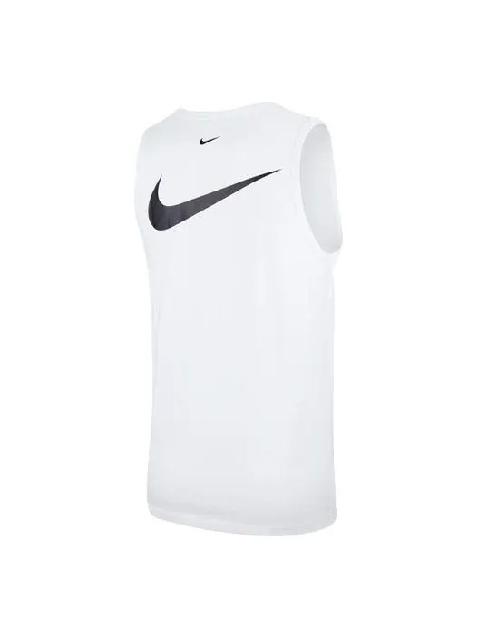 Жилет Nike Swoosh Casual Sports Printing Breathable Vest White — изображение 1 из 5, белый