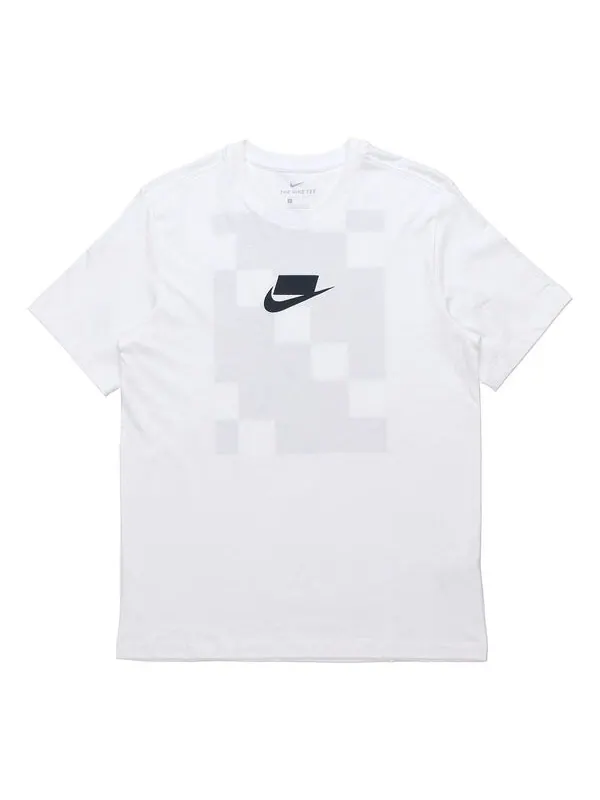 Футболка спортивная nsw печать короткий рукав Nike — изображение 1 из 4, белый
