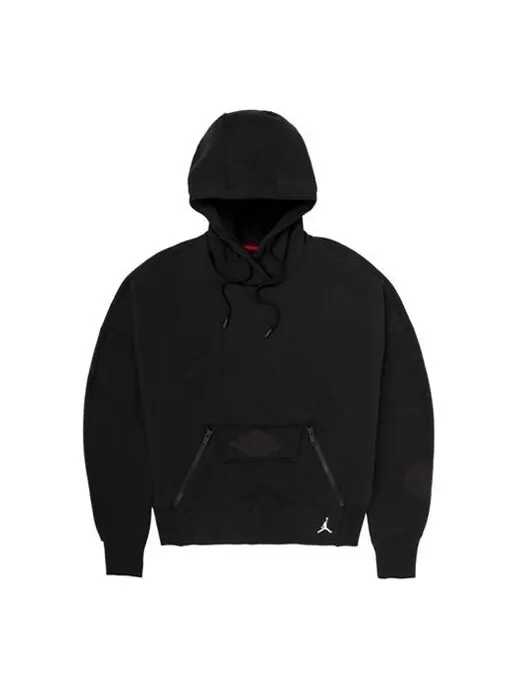 Толстовка с капюшоном бренда j флис Air Jordan — изображение 1 из 4, черный