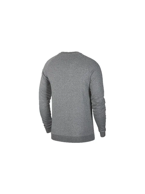 Толстовка Air Jordan Athleisure Casual Sports Knit Round Neck Basketball Pullover Gray — изображение 2 из 2, серый