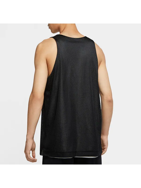 Спортивная футболка standard issue dri-fit jersey men's black Nike — изображение 4 из 4, черный