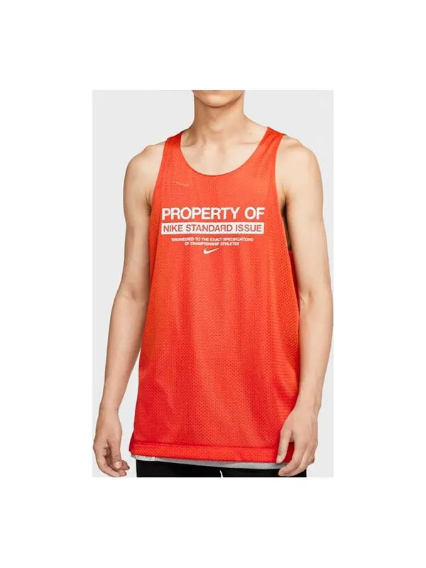 Джерси стандартный выпуск dri fit двусторонний баскетбольный свитер для мужчин синий Nike — изображение 1 из 4