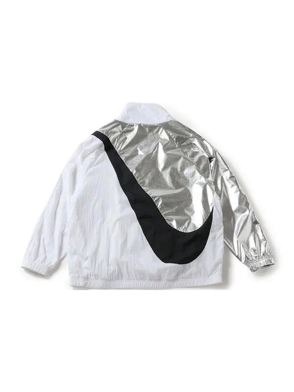 Куртка swoosh куртка тканая cb gel большой сращивание Nike — изображение 2 из 4, белый