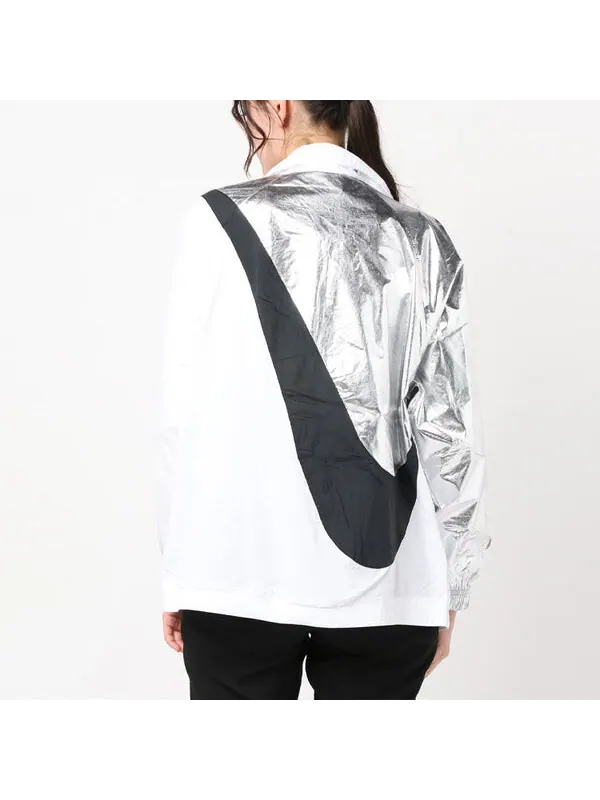 Куртка swoosh куртка тканая cb gel большой сращивание Nike — изображение 4 из 4, белый