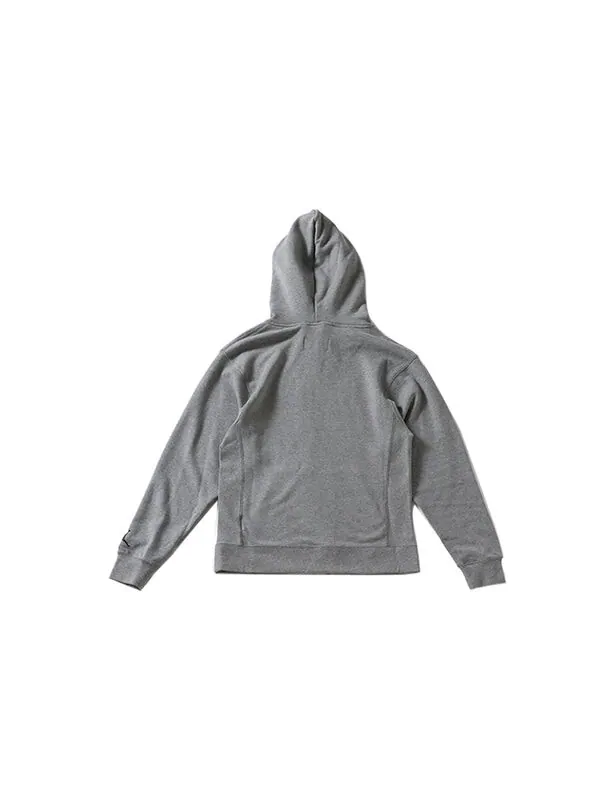 Толстовка Men's Air Jordan 4 J Lgc Po Hoody Chest Printing Drawstring Gray — изображение 2 из 2, серый