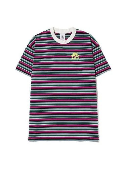 Футболка lab stripe tee x olivia kim Nike, мульитколор — изображение 1 из 4, мульти