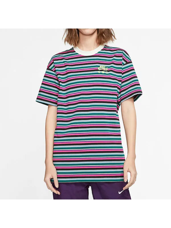 Футболка lab stripe tee x olivia kim Nike, мульитколор — изображение 3 из 4, мульти