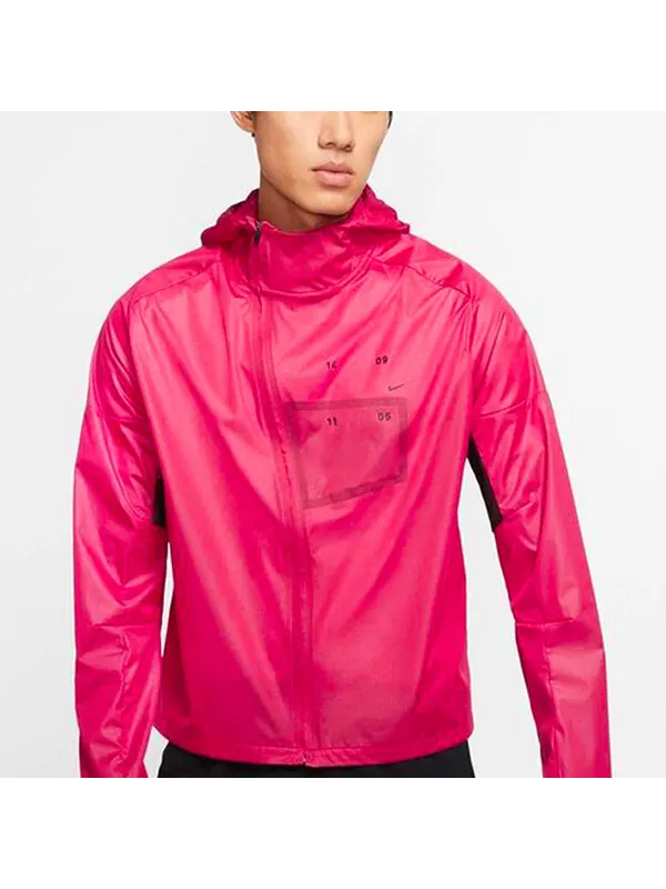 Куртка Nike TECH PACK Running Jacket Red — изображение 3 из 4, красный