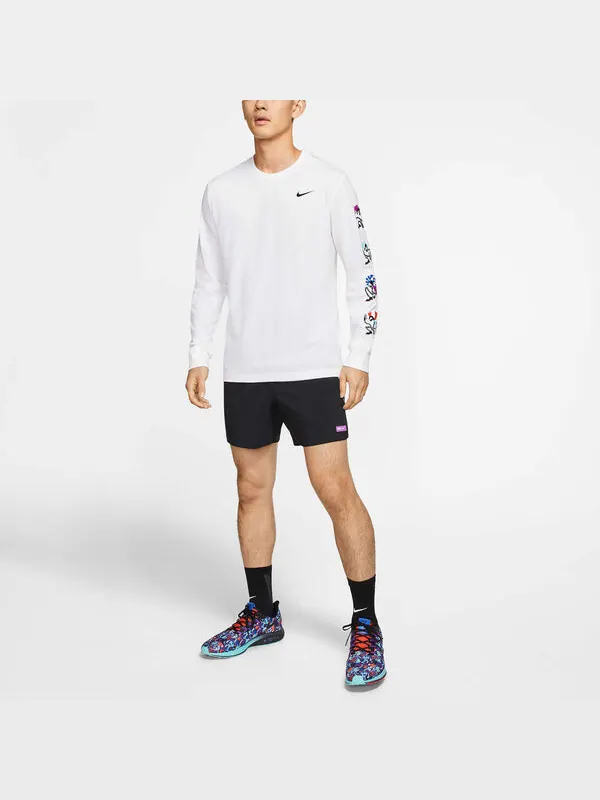 Шорты men's flex stride sports training shorts black Nike — изображение 3 из 4, черный