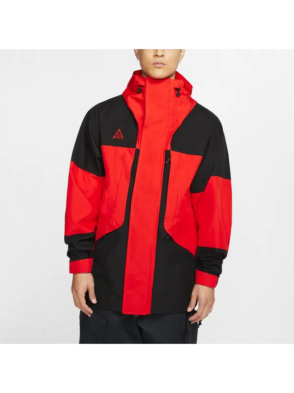 Куртка лабораторная куртка acg gore tex Nike — изображение 4 из 4, черный/красный