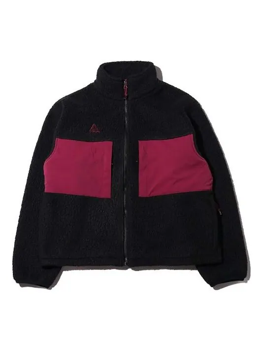 Куртка лабораторная куртка из флиса acg Nike — изображение 1 из 4, черный/красный