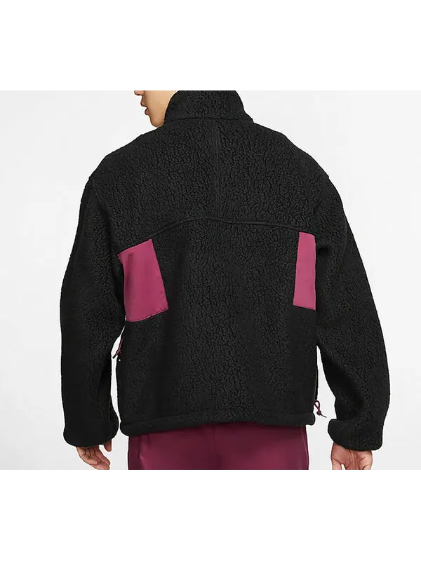 Куртка лабораторная куртка из флиса acg Nike — изображение 4 из 4, черный/красный