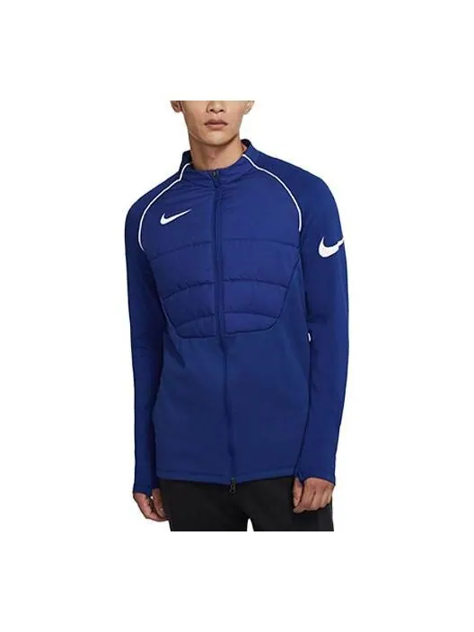 Куртка Nike Strike Padded Casual Sports Soccer/Football Training Jacket Blue — изображение 1 из 3, синий