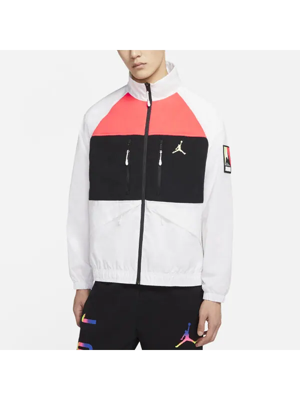 Куртка Air Jordan Winter Utility Casual Jacket White — изображение 3 из 4, белый