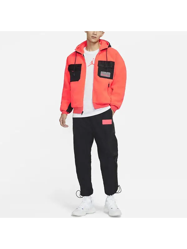Куртка Air Jordan 23 MENS Engineered Full-zipper Jacket Red — изображение 3 из 3, мульти
