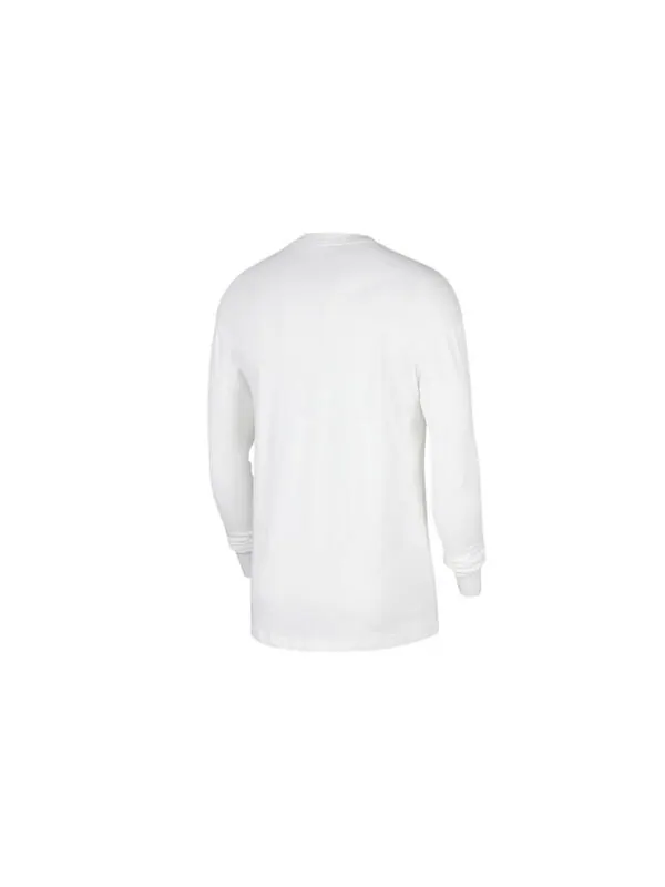 Толстовка Air Jordan Sport Dna Logo Casual Sports Round Neck Pullover White — изображение 2 из 4, белый