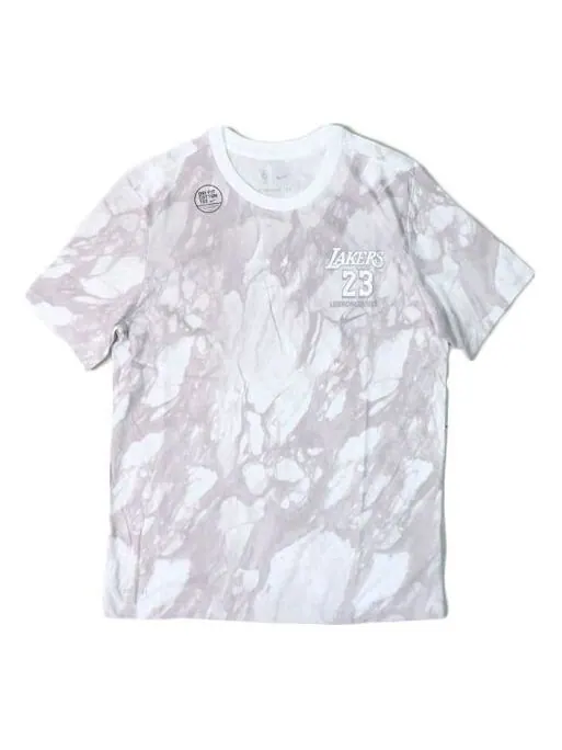 Футболка mvpdri-fit nba los angeles lakers short sleeve white Nike — изображение 1 из 2, белый