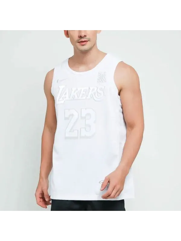 Майка Nike NBA Jersey LeBron James Lakers MVP . 23 White — изображение 2 из 4, белый