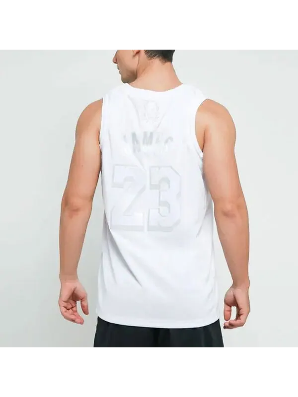 Майка Nike NBA Jersey LeBron James Lakers MVP . 23 White — изображение 3 из 4, белый