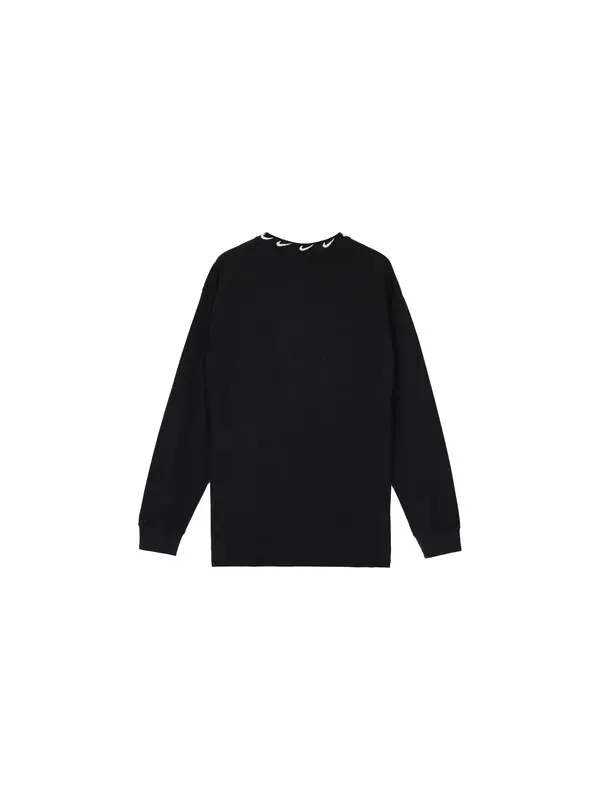 Футболка x stussy nrg br длинный рукав трикотажный топ Nike — изображение 2 из 4, черный