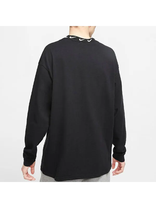 Футболка x stussy nrg br длинный рукав трикотажный топ Nike — изображение 4 из 4, черный