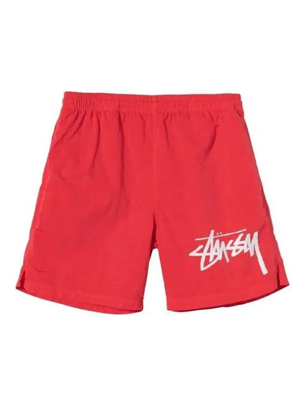 Шорты x nike water short 'red' Stussy — изображение 1 из 4, красный