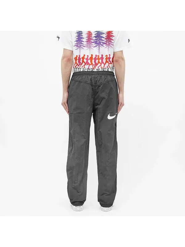 Брюки x nike beach pants 'black' Stussy — изображение 4 из 4, черный/белый