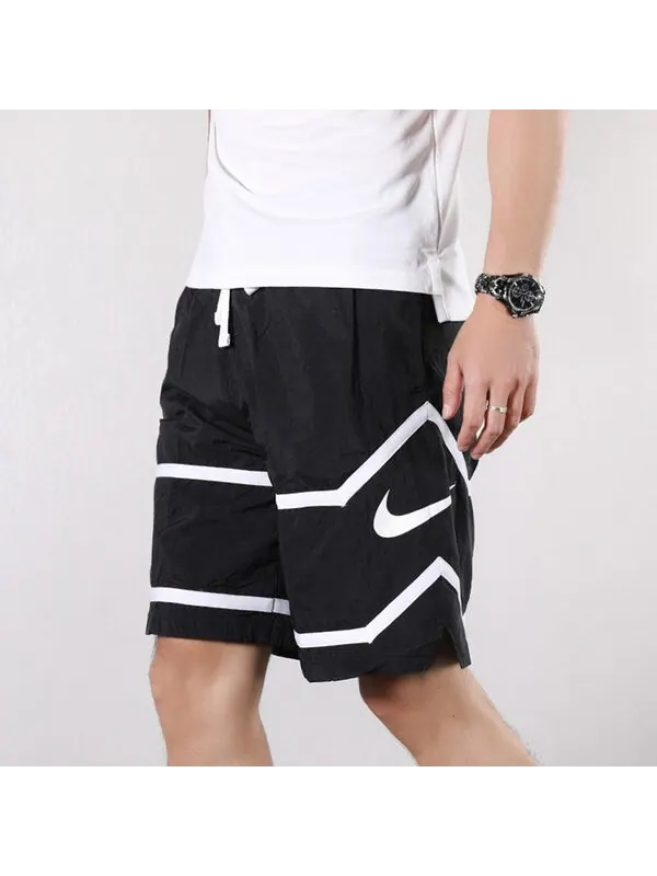 Шорты casual sports lightweight woven shorts black Nike — изображение 3 из 4, черный