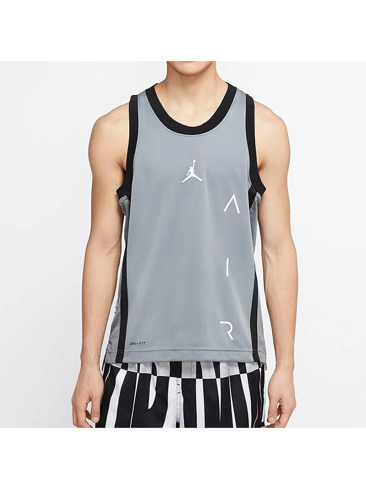 Жилет Air Jordan Air Dri-FIT Basketball Sports Vest Smoke Grey — изображение 3 из 5, серый